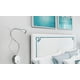 thumbnail image 5 of RV Lámpara de pared Lámpara de pared LED creativa para interiores, pasillo del hotel, pasillo, escalera, sala de estar, fondo, lámpara de pared, lámpara de pared con manguera, plateada, 3w, la dirección se puede ajustar a voluntad, luz blanca cálida BRILLAR Rojo Verde, 5 of 5