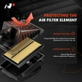 thumbnail image 6 of A-Premium Engine Air Filter Cleaner Box Housing Without Air Strainer Compatible with Hyundai Elantra 2019-2020 & Kia Forte 2019-2024, Forte5 2020-2024, 2.0L, 6 of 6