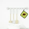 thumbnail image 3 of Malaysian Serama Chicken Green Pair of Pot Holders, 3 of 3