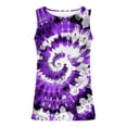 thumbnail image 4 of ZCFZJW Ombre Tank Tops for Men Big and Tall Casual Tie Dye Gradient Print Sleeveless Vest Loose Lightweight Casual Basic Workout Tees Shirt Multicolor#09 XXL, 4 of 5