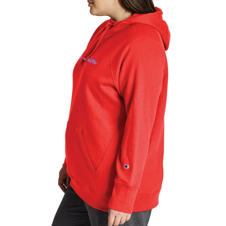 Champion Women's Plus Size Powerblend Logo Graphic Hoodie