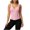 Pink, variant on Bodysuit Tops for Women Shapewear Zip Front Corset Bustier Tank Top Sleeveless Body Shaping Workout Outfit (XS, Beige)