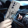 thumbnail image 2 of For Samsung Galaxy Z Fold 6 Case Sliding Lens Shockproof Cover with Ring Stand, 2 of 3