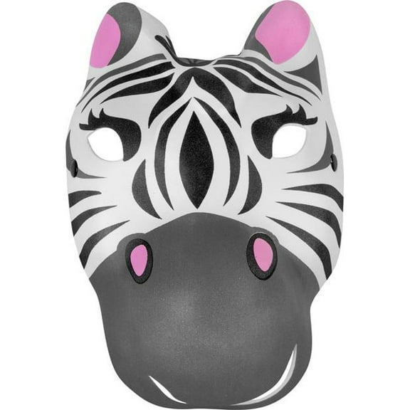 Foam Zebra Mask