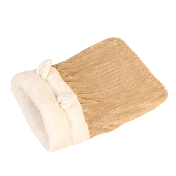 CAIROYAR Cama para perros y gatos, cueva, saco de dormir, cama semicerrada para dormir en invierno para mascotas, GX Warm