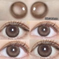 thumbnail image 1 of MILL CREEK-lentes de contacto para ojos, lentillas de Color marrón, maquillaje anual, pupila de belleza, 1 par/2 piezas, 1 of 2