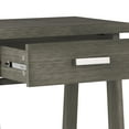 thumbnail image 3 of Simpli Home Sawhorse Bedside Table-Color:Farmhouse Grey, 3 of 7