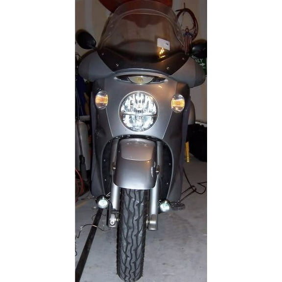 For The Aprilia Scarabeo 500 GT Auxiliary 6000K LED Flood Lamp Light Kit (all years)