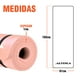 thumbnail image 4 of Tapete Para Yoga Altera NBR1216 C/ Correa Fitness 183 x 61cm Color Naranja Coral, 4 of 6