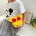 thumbnail image 4 of Aunavey Little Mouse Ear Bow Crossbody Purse,PU Shoulder Handbag for Kids Girls Toddlers, 4 of 6