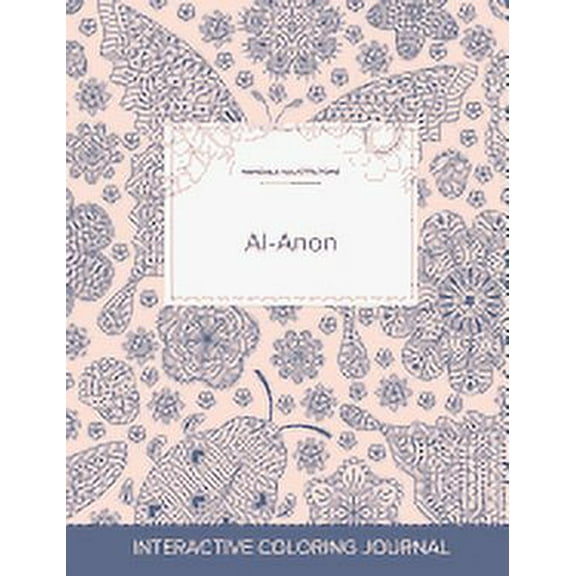 Adult Coloring Journal: Al-Anon (Mandala Illustrations, Ladybug) (Paperback)