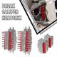 thumbnail image 2 of Motorcycle Break Caliper Heat Sink Break Plate Radiator FOR KAWASAKI H2/R/ ZX-10R/ZX-10RR NINJA 1000 ZZR SE 1400 2015-2023 2022, 2 of 5