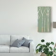thumbnail image 3 of Trademark Fine Art 'Birchline Triptych III' Canvas Art by Jennifer Goldberger, 3 of 4