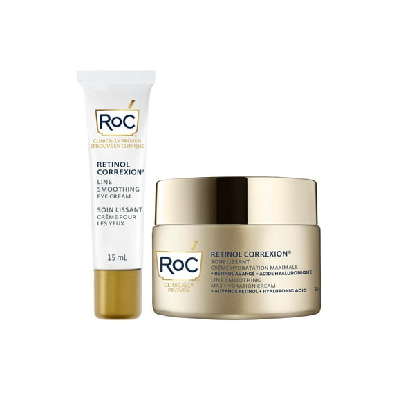 Crema para ojos RoC y d&uacute;o de m&aacute;xima hidrataci&oacute;n