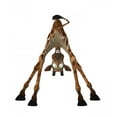 thumbnail image 2 of Giraffe Wall Decal by Wallmonkeys Peel and Stick Graphic (36 in H x 31 in W) WM196997, 2 of 4