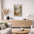 thumbnail image 2 of Framed Canvas Print Olive Tree with Terracotta Pots Wall Art Neutral Rustic Botanical Decorative for Living Room Bedroom - 24"x36" WHITE, 2 of 3