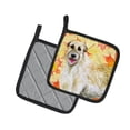 thumbnail image 2 of Irish Wolfhound Fall Pair of Pot Holders, 2 of 2