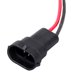 thumbnail image 5 of sweethay Adaptadores de conector de extensión de enchufe precableado para faros delanteros enchufes de repuesto para bombillas, 1 Bombillas para automóviles, 5 of 6