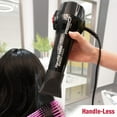 thumbnail image 5 of RED by Kiss Handle-Less 2200W Ceramic Tourmaline Hair Dryer, 3 Heat Settings, Pro Blow Dryer with Comb Attachment, Ionic for Frizz-Free Shine, Detangler & Straightening for 4C, 5 of 7
