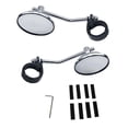 thumbnail image 2 of Motorcycle Rear View Mirrors 39-41mm Fork Mount Side Mirror For Sportster Xl883 1200 Xl48 72 Rebel, 2 of 5