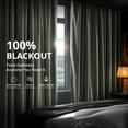 thumbnail image 3 of Half Price Drapes Signature Silver Grey Extra Wide Velvet Blackout Curtains (1 Panel), 100WX96L, 3 of 11