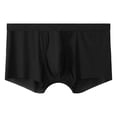 thumbnail image 1 of Ropa Interior Para Hombre, Ropa Interior De Seda De Hielo, Ropa Interior Plana Con Esquinas, Pantalones Cuadrángulo Finos Y Transpirables Sin Encabezado, 1 of 2