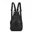 thumbnail image 1 of Mochila de doble uso, bolso de pecho para mujer, bolso de mensajero informal para mujer de mediana edad, 1 of 5