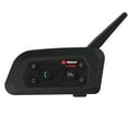 thumbnail image 1 of TFixolTeleheer V6 Motorcycle Helmet Bluetooth 5.1 Headset,Intercom Communication System Full Duplex Riding Real-Time Bluetooth Intercom Waterproof&Wind-proof 1Pcs Black, 1 of 7