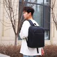 thumbnail image 4 of ¡Oferta especial! Mochila sencilla de gran capacidad para uso diario, ocio, negocios, portátil, mochila de alta calidad, multiusos, liquidación de herramientas, color negro., 4 of 8