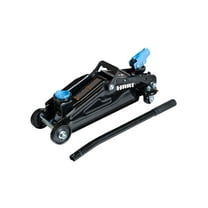 Hart T820050R Lifting Trolley Jack with 360 Degree Swivel Handle, 2 Ton Black