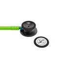 thumbnail image 2 of 3M Littmann Classic III Stethoscope, Pop of Color, Smoke Chestpiece, Lime Green Tube, Blue Stem and Smoke Headset, 27 inch, 5875, 2 of 4