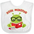 thumbnail image 3 of Inktastic Book Monster Boy Boys or Girls Baby Bib, 3 of 4