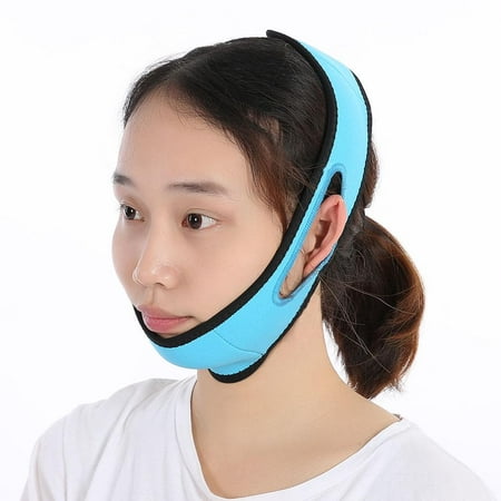 EOTVIA Slimming Bandage,Face Slimming Mask Silicone Massage Slim Bandage Double Chin Remove Weight Loss Belt, Face Lifting (Best Way To Remove A Bandage)