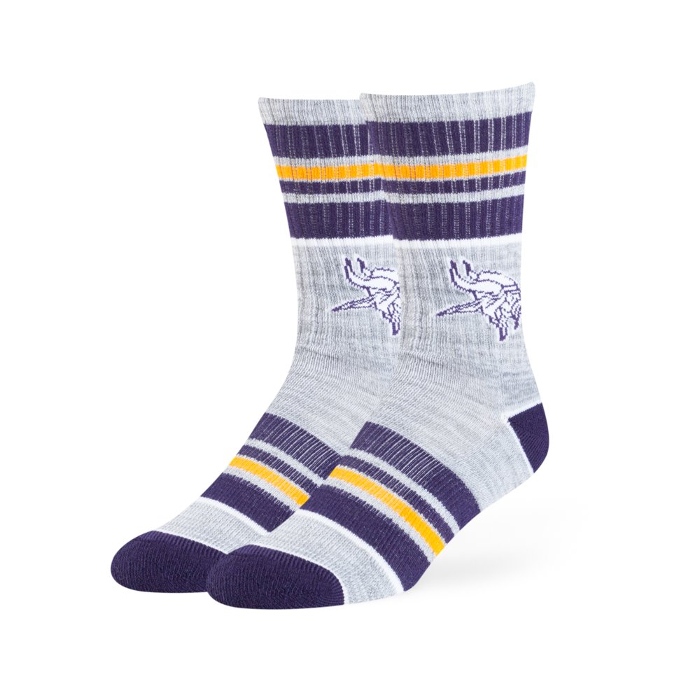 Minnesota Vikings Fan Favorite NFL Heavy Hitter Sport Sock