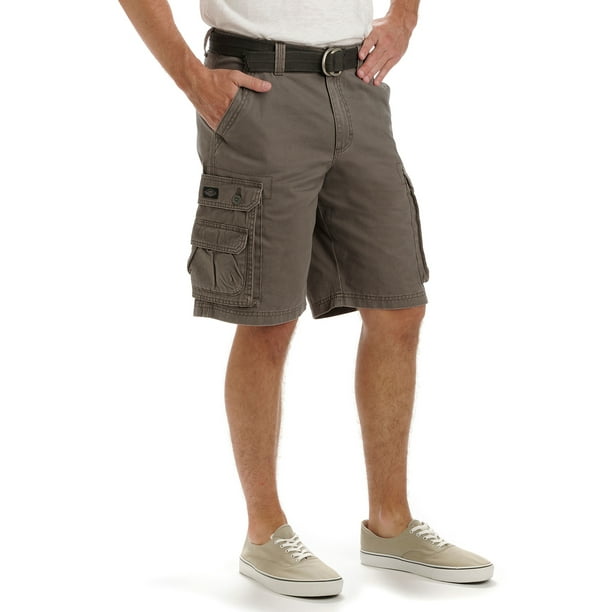 Lee Lee Men's Big And Tall Dungarees Belted Wyoming Cargo Short