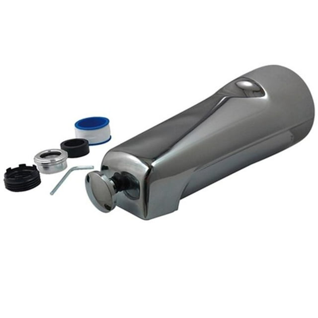 6.5 in. Made to Match Universal Diverter Tub Spout, Polished Chrome