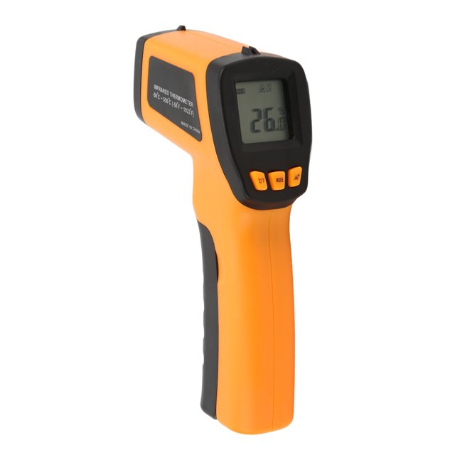 Termómetro digital, termómetro infrarrojo digital 520E, herramienta de medición de temperatura, resistente y duradero
