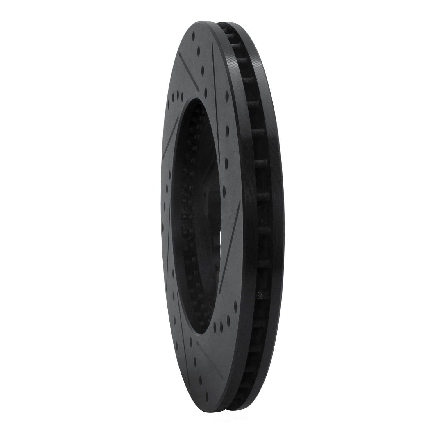 Dynamic Friction Company 633-59020L DFC Brake Rotor - Drilled And Slotted - Black