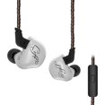 thumbnail image 2 of Twowood auricular KZ-ZSR Detachable trenzado auriculares con cable auriculares auriculares con / sin micrófono, 2 of 6