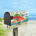 thumbnail image 5 of Sweet Summer Time Mailbox Cover Magnetic Watermelon Tropical Plants and Flowers Mailbox Wraps Post Letter Box Cover for Garden Yard Home Decor Standard Size 21" x 18", 5 of 6