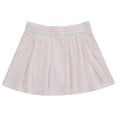 thumbnail image 4 of BTween 3 Pack Skorts for Girls Kids Scooter Skirts Skirt Layered Shorts with Floral, Solid, Tie Dye or Butterfly Prints Aqua, 4 of 4