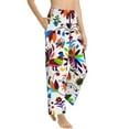 thumbnail image 3 of Kdxio Women's Comfy Stretch Mexican Bright StylePrint Drawstring Pajama Pants-Large, 3 of 9