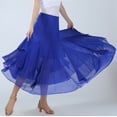 thumbnail image 4 of Quickstep Flamenco Ballroom Paso Doble Practice Dancer Dance Skirt Dancewear, 4 of 4