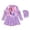 Light Purple, variant on Little Girls Swim Suit Long Sleeve Bathing With Hood Upf 50 Sun Rash Guard For Kids Beach Pool Size 8-9T