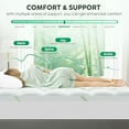 thumbnail image 4 of Queen Size Mattress Topper - Viscose Made from Bamboo Pillow Top Mattress Pad for Back Pain Relief Mattress Cover with Stretchable Pockets for 8-21 inches - Naturally Cooling for Hot Sleepers, 4 of 8