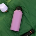 thumbnail image 4 of Ozark Trail 32 oz Stainless Steel Insulated Flip-Straw Water Bottle, Lilac, 4 of 12
