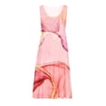 thumbnail image 5 of LYXSSBYX Sleeveless Dresses for Women Summer Women's Fashion Holiday Summer Sleeveless Printed Round Neck Party Beach Dress, 5 of 5