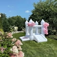 thumbnail image 7 of Connsann Inflatable Bounce House with Slide and Ball Pit for Toddlers, 9x9FT, White, 7 of 7