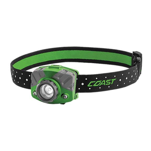 FL75R RECHARGEABLE HEADLAMP GREEN BODY IN GIFT BOX