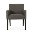 thumbnail image 4 of Modern Tufted Arm Chair with Wingback Design, Blue Polyester Upholstered Accent Chair for Living Room, Bedroom & Study, 220 Lbs Capacity, 4 of 11